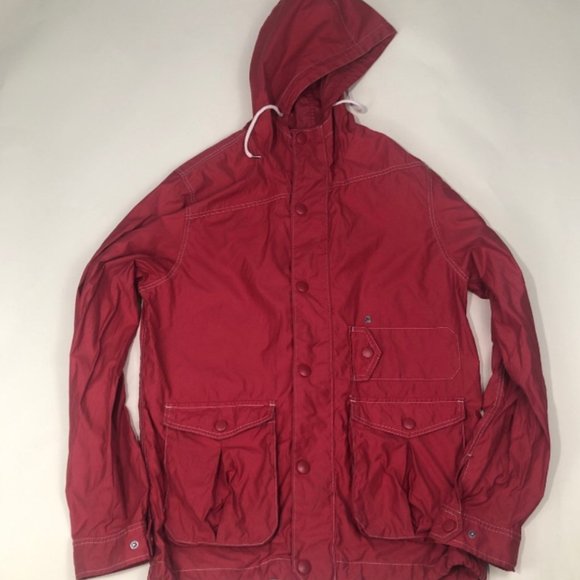 Red Volcom Windbreaker lightweight (L) - Picture 1 of 5